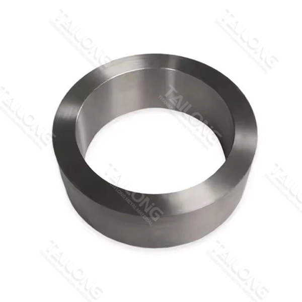 Titanium forging ring